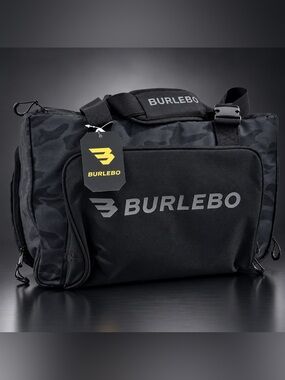 BURLEBO Cooler Bag Black Camo 36 Can Insulated Outdoor Tailgate NWT